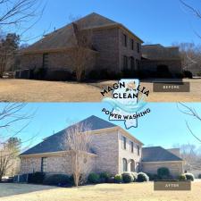 Another Roof Cleaning in Tupelo, MS 1