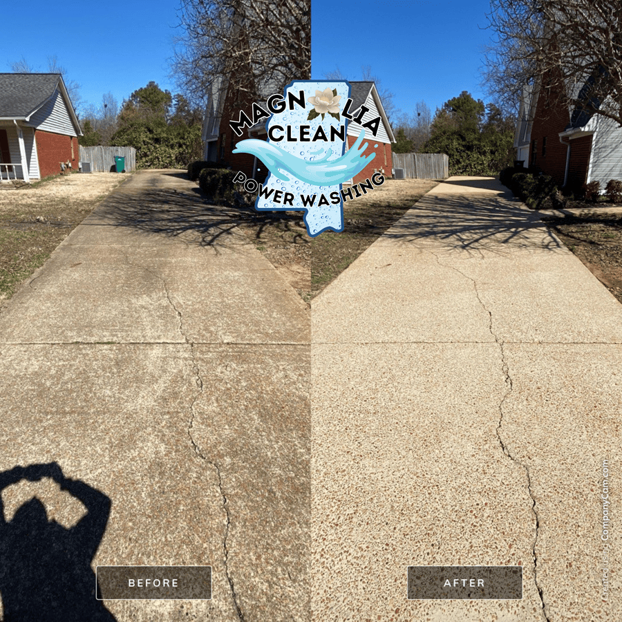 Concrete Pressure Cleaning in Tupelo, MS