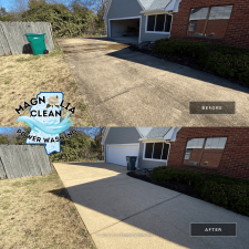 Concrete Pressure Cleaning in Tupelo, MS 1