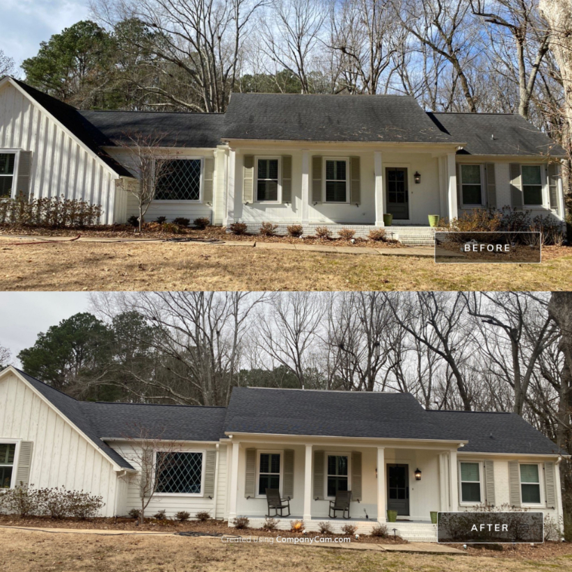 Roof cleaning tupelo